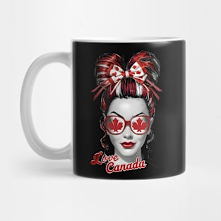 canadian woman Mug